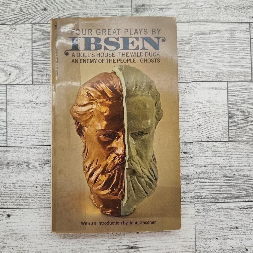 Four Great Plays by Henrik Ibsen 1978 Paperback Bantam Edition Ex-Library Copy